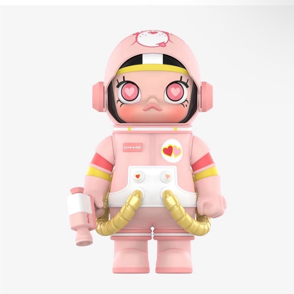 POP MART MEGA Space Molly 400%+100% Combo Love-a-Lot Care Bear 💯AUTHENTIC - Picture 6 of 11